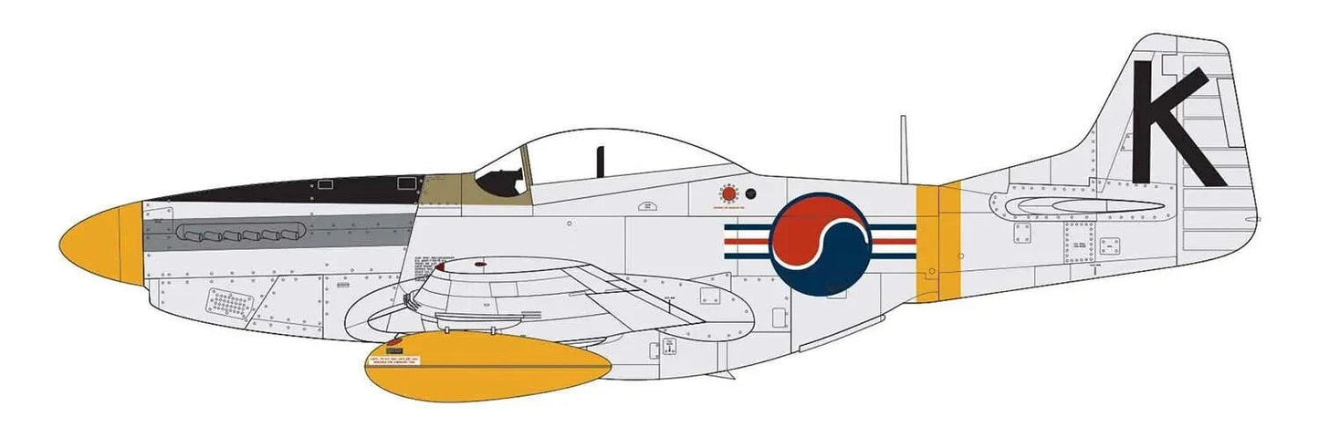 Airfix 1/72-scale North American F-51D Mustang
