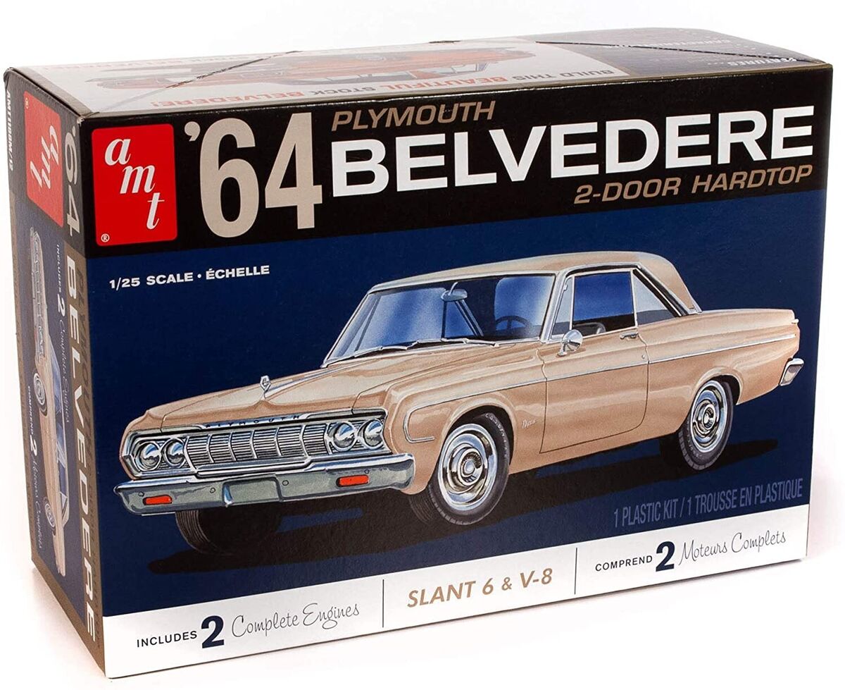 AMT 1/25 '64 Plymouth Belvedere 2-door Hardtop