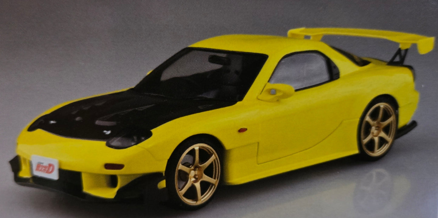 Aoshima 1/24 Initial D Keisuke Takahashi's Mazda FD3S RX-7 (Project D Version)