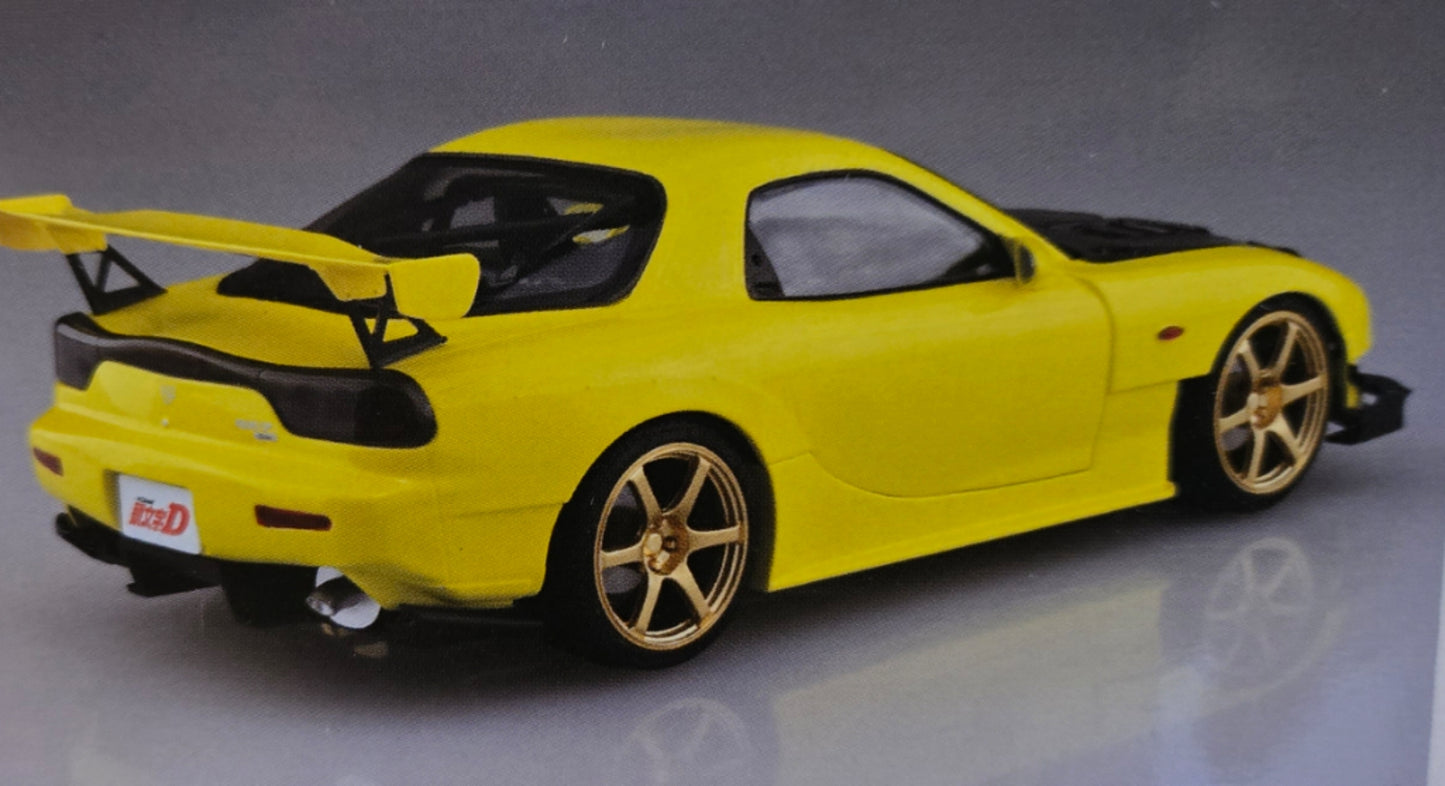 Aoshima 1/24 Initial D Keisuke Takahashi's Mazda FD3S RX-7 (Project D Version)