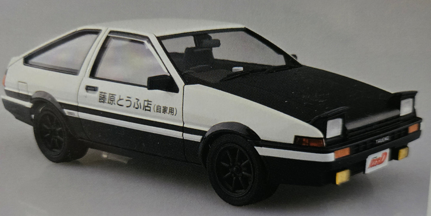 Aoshima 1/24 Initial D Takumi Fujiwara's Toyota AE86 Trueno (Project-D Version)