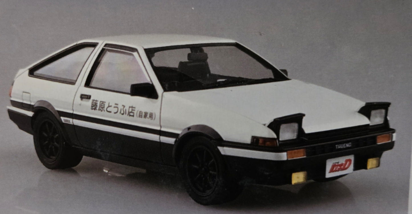 Aoshima 1/24 Initial D Takumi Fujiwara's Toyota AE86 Trueno (Comics Version)