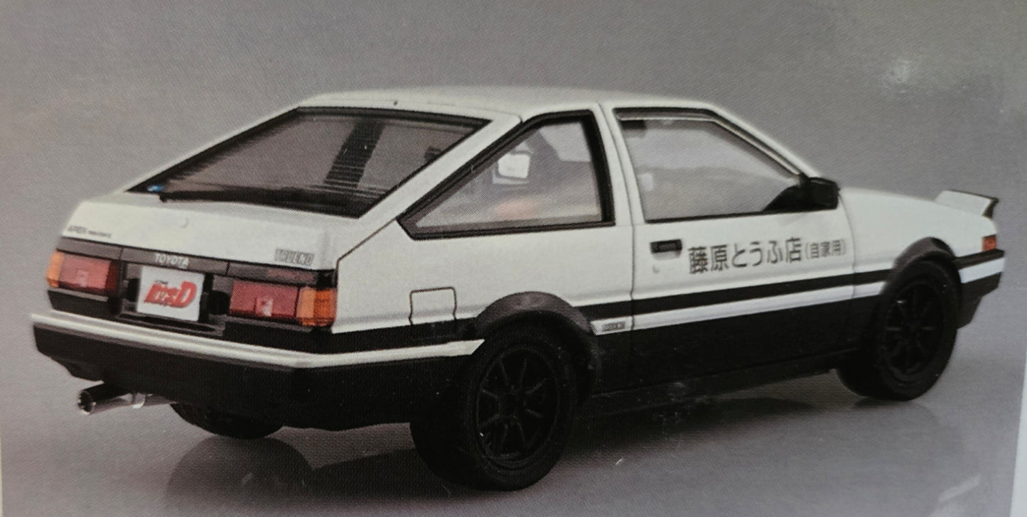 Aoshima 1/24 Initial D Takumi Fujiwara's Toyota AE86 Trueno (Comics Version)