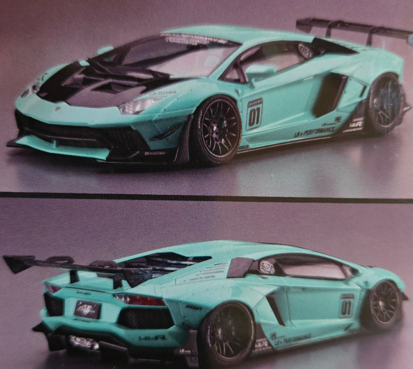 Aoshima LB-WORKS 1/24 Lamborghini Aventador Limited Edition Ver.2