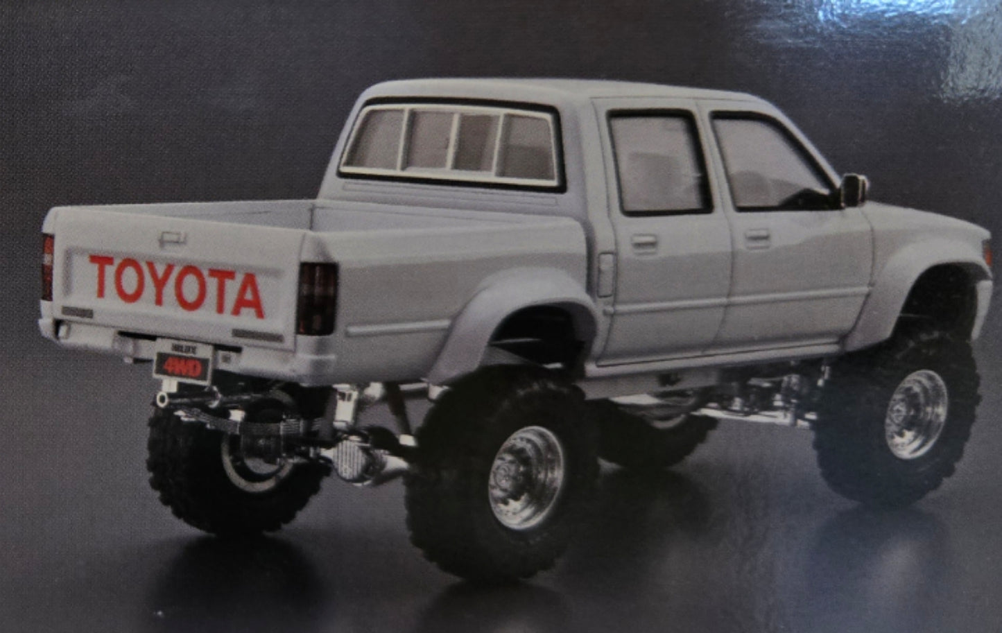 Aoshima 1/24 1994 Toyota LN107 Hilux Pickup Double Cab Lift Up