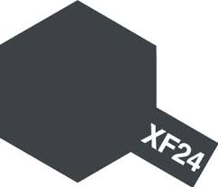 Tamiya Color Enamel Paint - XF-24 Flat Dark Grey 10 mL