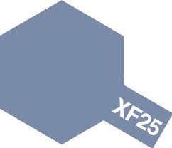 Tamiya Color Enamel Paint - XF-25 Flat Light Sea Grey 10 mL
