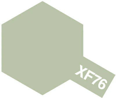 Tamiya Color Acrylic Paint - XF-76 Flat Gray Green (IJN) 10 mL
