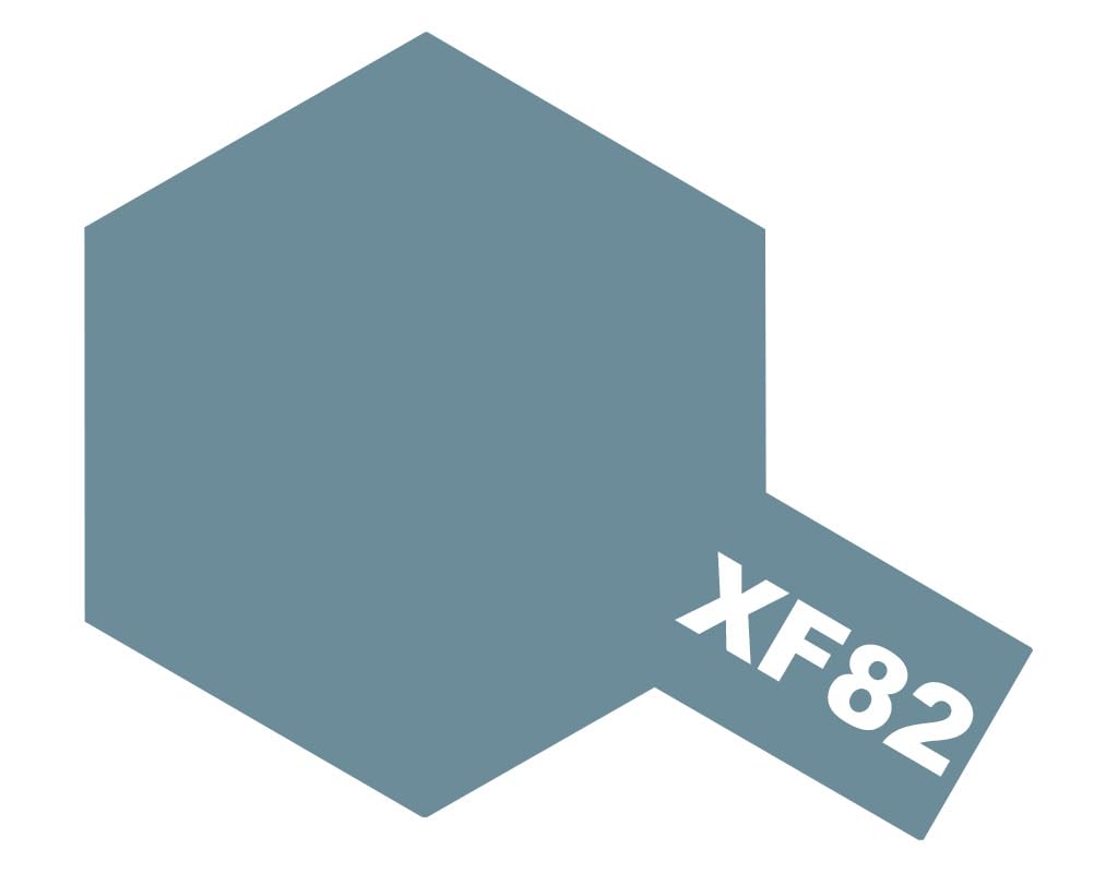 Tamiya Color Acrylic Paint - XF-82 Flat Ocean Grey 2 (RAF) 10 mL