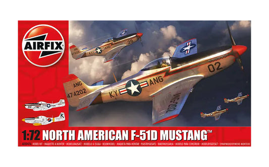 Airfix 1/72-scale North American F-51D Mustang