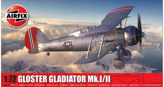 Airfix 1/72-scale Gloster Gladiator Mk. I/II
