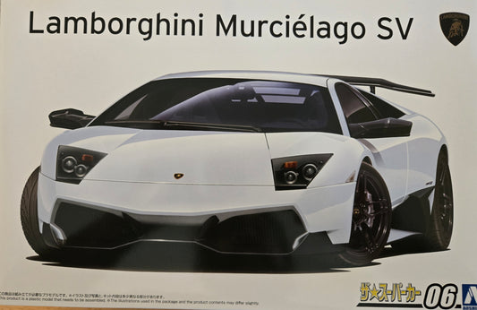 Aoshima 1/24 2009 Lamborghini Murcielago LP670-4 SV