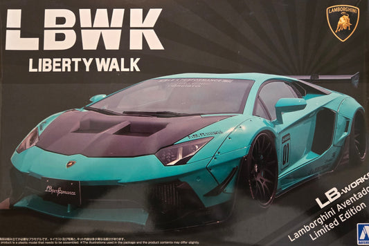 Aoshima LB-WORKS 1/24 Lamborghini Aventador Limited Edition Ver.2