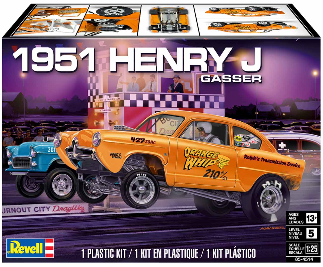 Revell 1/25 1951 Henry J Gasser