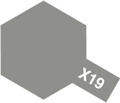 Tamiya Color Acrylic Paint - X-19 Smoke 10 mL