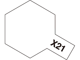 Tamiya Color Enamel Paint - X-21 Flat Base 10mL