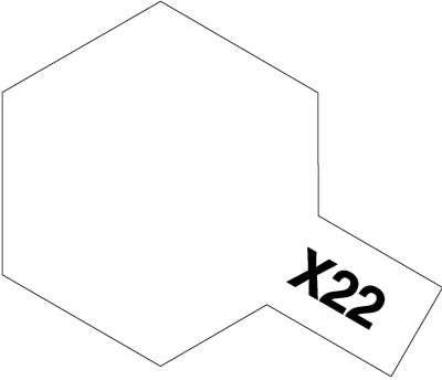 Tamiya Color Acrylic Paint - X-22 Clear 10 mL