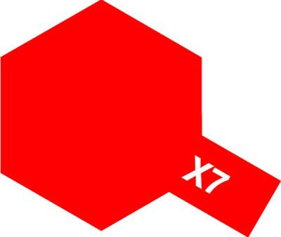 Tamiya Color Acrylic Paint - X-7 Red