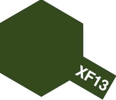 Tamiya Color Enamel Paint - XF-13 J.A. Green 10 mL