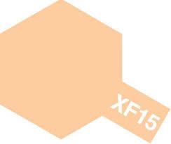 Tamiya Color Enamel Paint - XF-15 Flat Flesh 10 mL