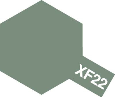 Tamiya Color Enamel Paint - XF-22 Flat RLM Grey 10 mL