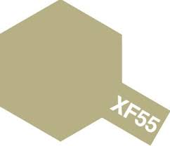Tamiya Color Acrylic Paint - XF-55 Flat Deck Tan 10 mL