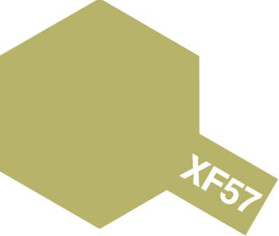 Tamiya Color Enamel Paint - XF-57 Flat Buff 10 mL