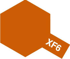 Tamiya Color Acrylic Paint - XF-6 Flat Copper 10 mL